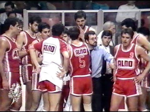A2 Play out 1986/'87 Pepper Mestre - Alno Fabriano Basket 90-79
