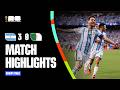 Highlights Argentina 3 0 Algeria FIFA World Cup 2026