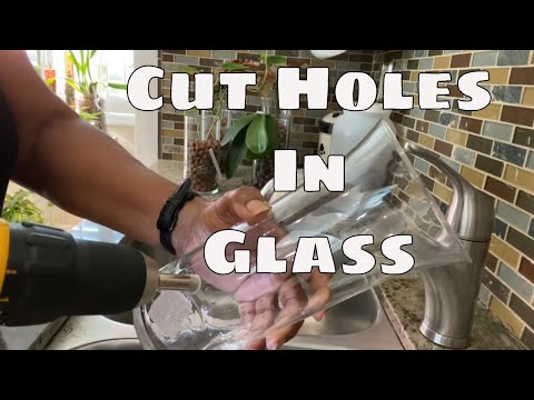Growing in Leca Pt 2 How To Cut / Drill Drainage Holes In Glass And Ceramics House Plants in LECA