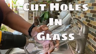 Growing in Leca Pt 2 How To Cut / Drill Drainage Holes In Glass And Ceramics House Plants in LECA