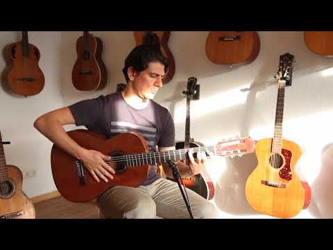 Francisco Manuel Diaz 1960's interesting flamenco guitar built in the style of Manuel de la Chica image 12