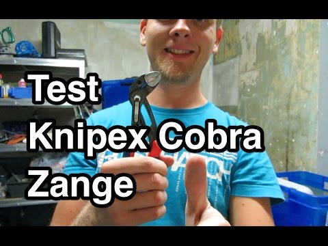 Knipex Cobra vamzdžių replės 250mm (87 02 250) video