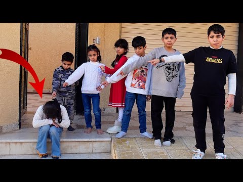 مايحبون اختهم ميمي وطردوها برا البيت وبكت شفا