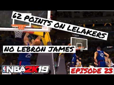 NBA 2K19 Mobile My Career EP 23 - 62 Points On LeBron’s Lakers!!