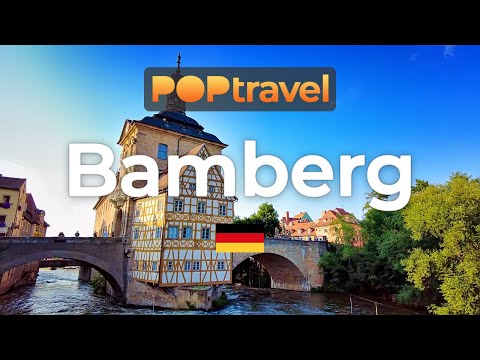 Walking in BAMBERG / Germany 🇩🇪- Cathedral to City Center - 4K 60fps (UHD)