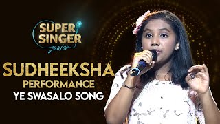 Top Finalist Sudeekshas #YeSwasalo Song Performanc