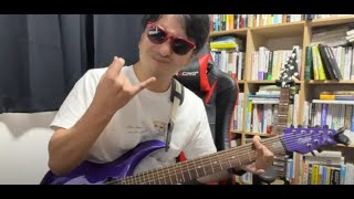 Night Terror - Dream Theater 弾いてみた　1日目