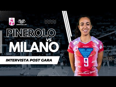 Letizia Camera post Pinerolo vs Vero Volley | 1a giornata ritorno 22-23