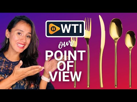 20-Piece Unique Gold Silverware Set - WTI product video review