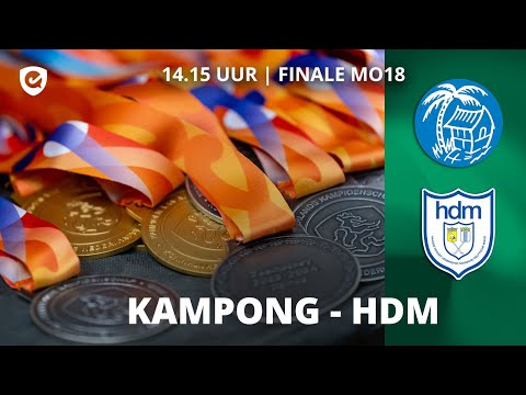 𝗙𝗜𝗡𝗔𝗟𝗘 𝗠𝗢𝟭𝟴-𝟭 🏆 | Kampong MO18-1 - HDM MO18-1 | 𝗟𝗜𝗩𝗘 𝗢𝗠 14.15 uur