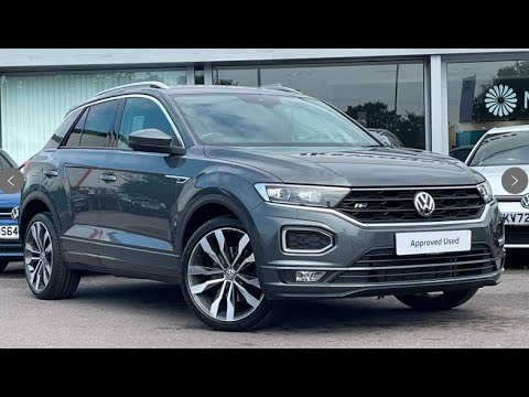 Approved Used Volkswagen T-Roc R-Line 2.0 TDI DSG Indium Grey | Wrexham Volkswagen