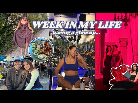 week in my life - solidcore journey, skincare routine, lash lift, Wuthering Heights premiere party