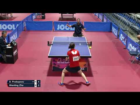 2019 JOOLA LA OPEN - R16 - Dimitrij Prokopcov vs Wenting Zha (highlights)