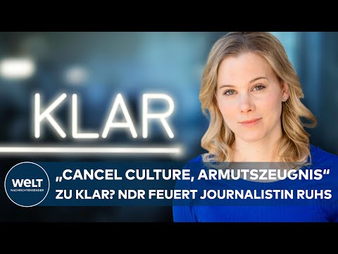 Video Thumbnail: KAMPF UM KLARTEXT: NDR feuert Journalistin Julia Ruhs - Daniel Günther attackiert ÖR-Sender