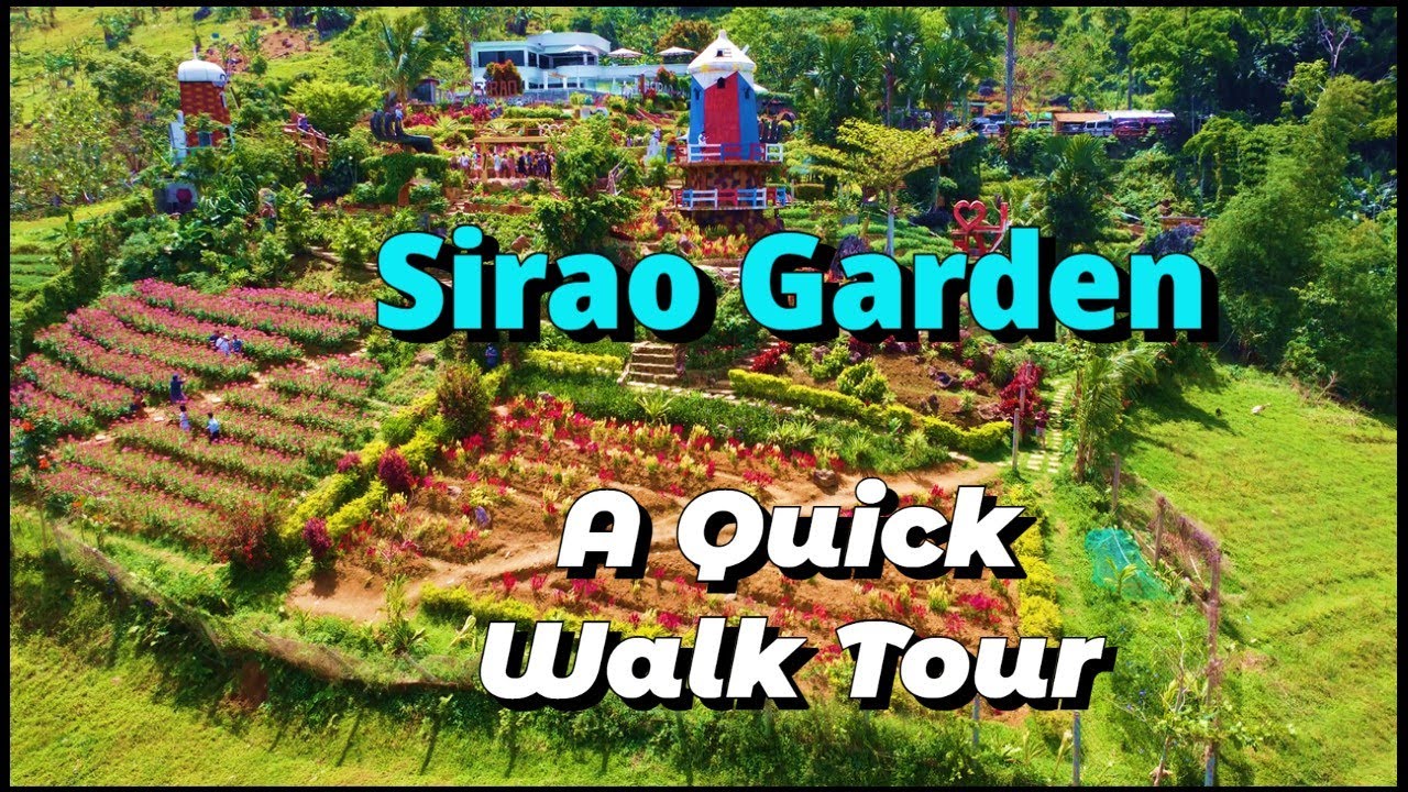 Embark on an enchanting walking tour through Sirao Garden.