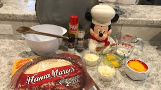 Chef Mickey’s Breakfast Pizza 🍕 #quarantinedisneyrecipeparty