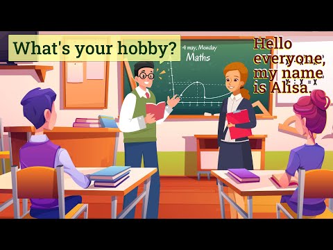 First day of college | Easy English conversation