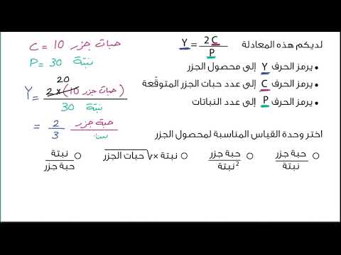 الصف التاسع الرياضيات الجبر 1 وحدات القياس في المعادلات وحدات جديدة