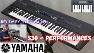 Video thumbnail for YAMAHA S30 (BANK PERFORMANCE) REVIEW by TIAGO MALLEN #yamaha #timbres #ano2000 by Tiago Mallen