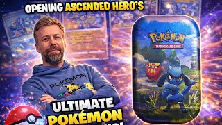 Opening an Ascended Hero’s Pokémon Tin… Did We Get Lucky?! #pokemon