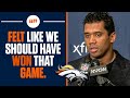 Russell Wilson FEELS Broncos Should Have Beaten Chargers On MNF I FULL INTERVIEW