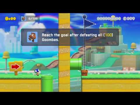 Stacking 100 Goombas | Super Mario Maker 2