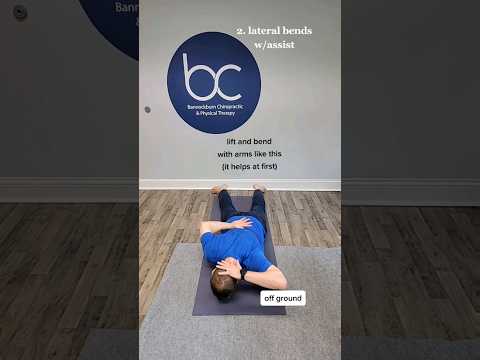 Quadratus lumborum (QL) strength moves #fitness #chiropractor