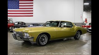 Video Thumbnail for 1972 Buick Riviera
