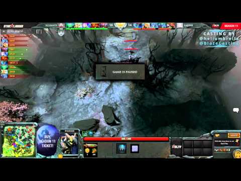 LAJONS vs Alliance (Starladder XI EU - Groups) - Helium & Blaze