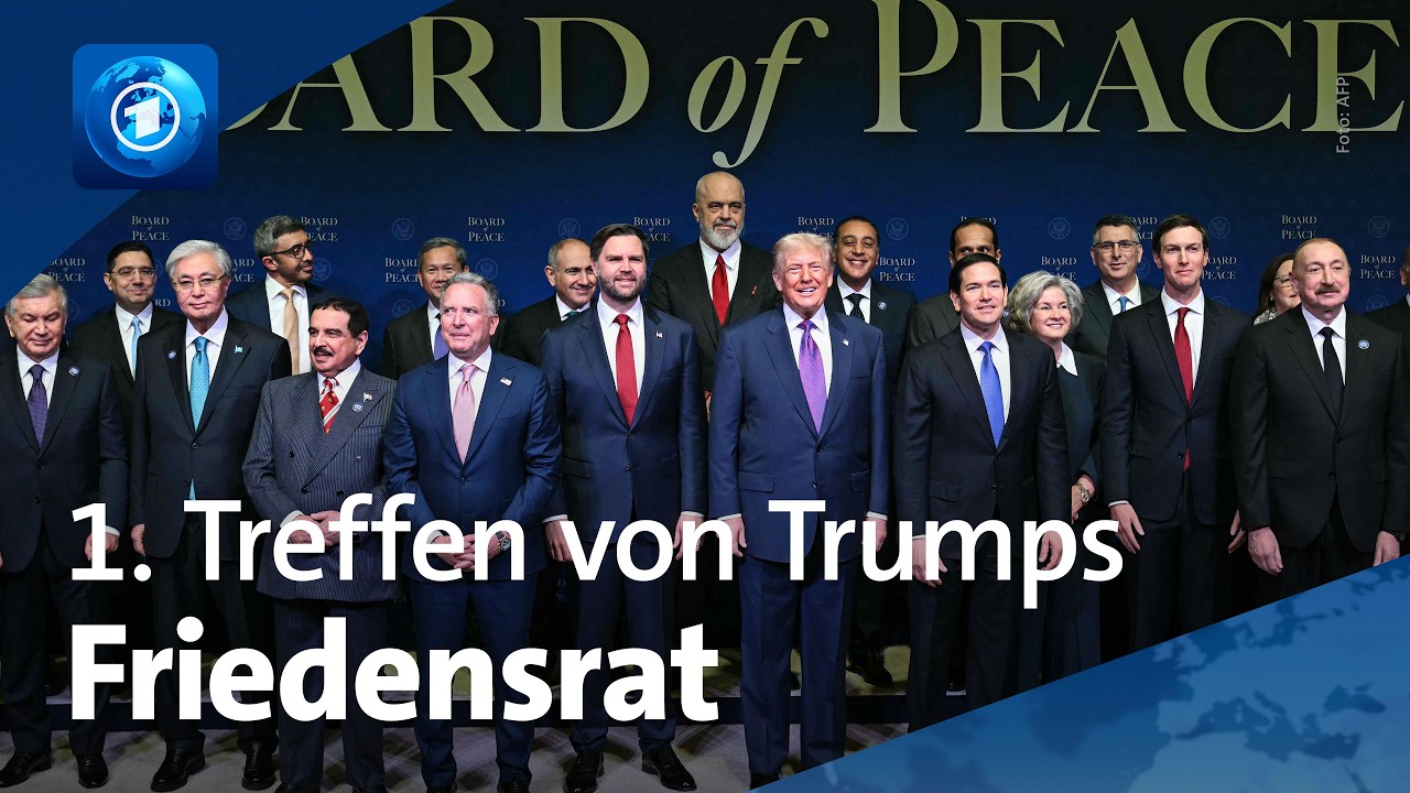 Erste Sitzung von Trumps "Friedensrat": Hilfe für den Gazastreifen?