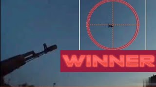 🔴Perfect shot bullseye on attacking drone in Ukraine🔥