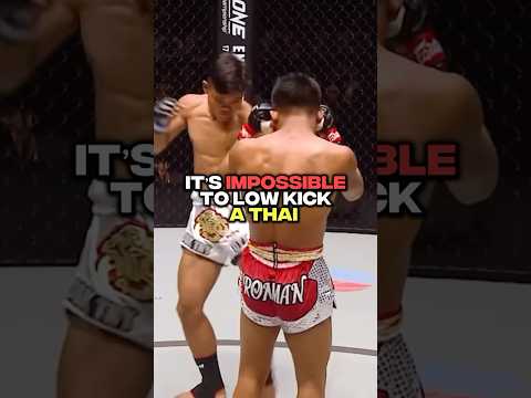 Muay Thai kick defense is the best! #honeybadgerhour #muaythai