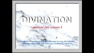 Divination ‎(Bill Laswell) – Ambient Dub Volume I (1994 CD-ROM)