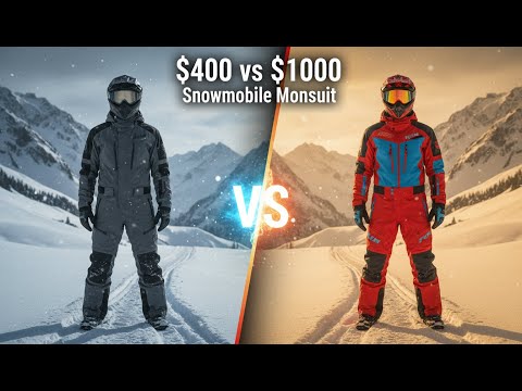 $400 vs $1000 Snowmobile Monosuit: Nobody Talks About This