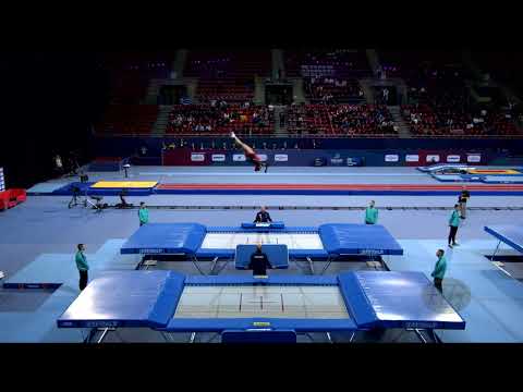 ROMERO ROSARIO Noemi (ESP) W - 2022 Trampoline Worlds, Sofia (BUL) - Q Trampoline Exercise 1