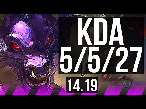 ALISTAR & Karthus vs XERATH & Jhin (SUP) | 5/5/27 | EUW Diamond | 14.19