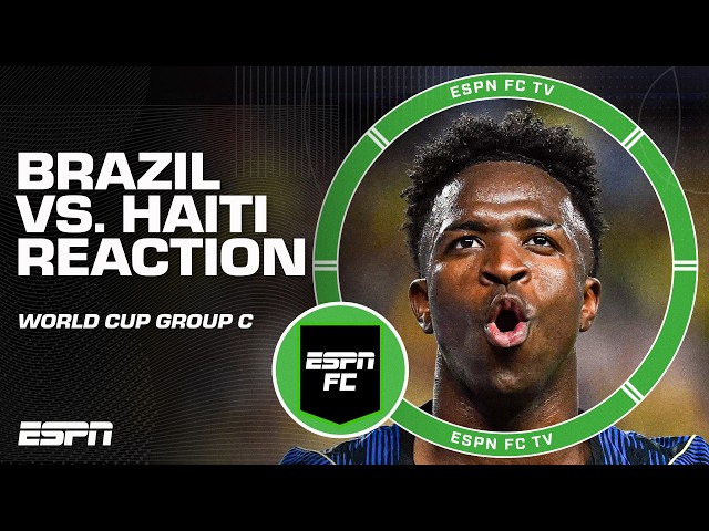 Brazil vs. Haiti FULL REACTION 🍿 Will Brazil win Group C? | ESPN FC