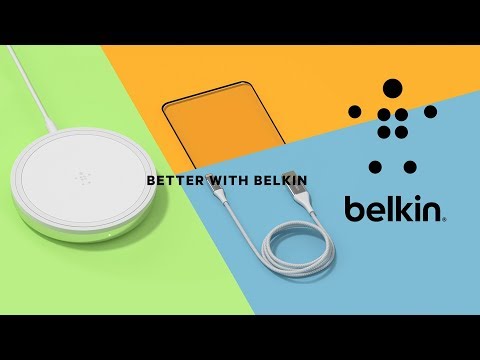 Belkin CAA010bt1MWH BOOST CHARGE™ USB-A LTG silikonui 1m balta video
