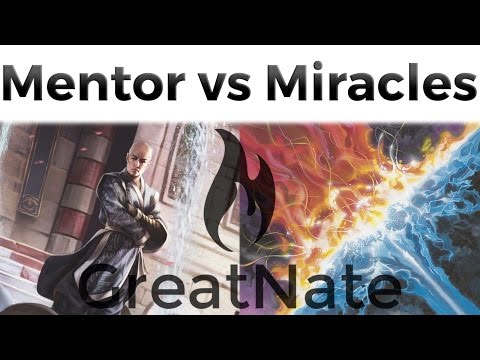 Esper Mentor vs Miracles - Legacy MTG