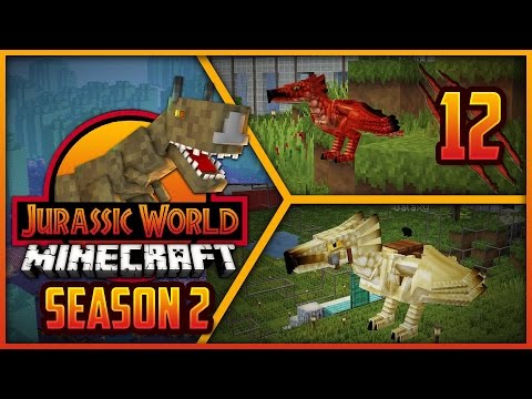 Minecraft Jurassic World S2 - Episode 12 - OUR FIRST BABY WYVERN!