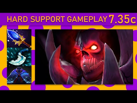 ⭐ New Patch 7.35c Shadow Demon 30+ K/A! Hard Support Gameplay - Dota 2 Top MMR