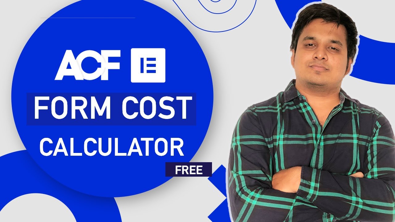 Wordpress cost calculator using ACF and Elementor [100% Free]