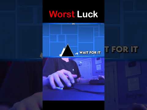 Worst Player Tries Hardest Level In Geometry Dash! #shorts