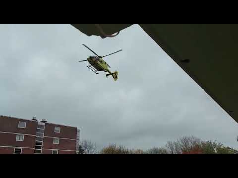 traumahelikopter Rotterdam Ommoord 14 november (2)