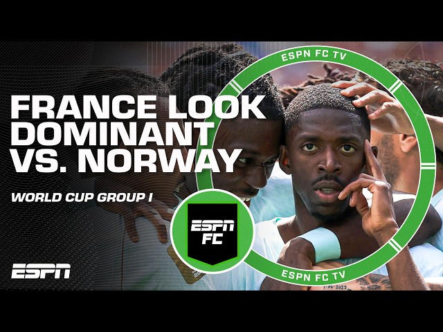Norway vs. France FULL REACTION 🍿 Ousmane Dembele scores hat-trick | ESPN FC