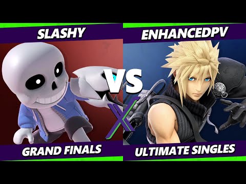 S@X 502 GRAND FINALS - enhancedpv (Cloud) Vs. SLASHY [L] (Mii Brawler) Smash Ultimate - SSBU