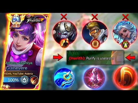 TOP GLOBAL GUINEVERE VS TOP GLOBAL HARITH 1 COMBO = 1 DEATH (WHO WILL WIN?!) GUINEVERE BEST BUILD😳