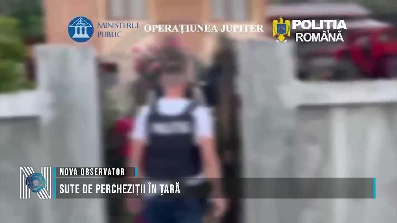 Sute de percheziții în țară