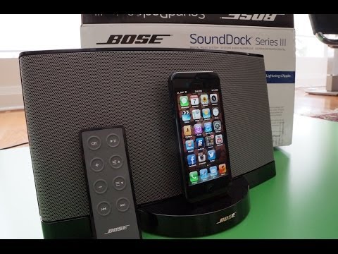 Bose Sounddock 3 REVIEW and Hands On