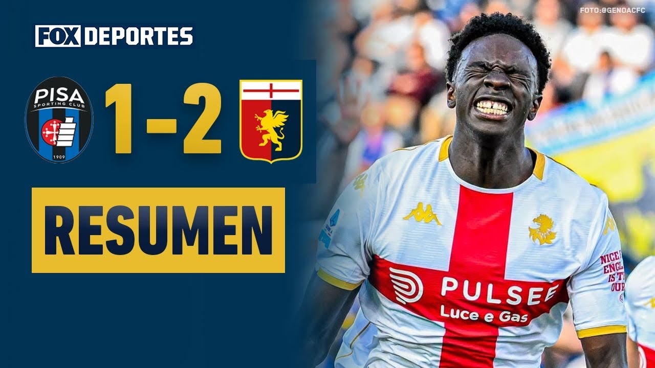 😲⚽ PISA 1-2 GENOA | ¡TRIUNFO IMPORTANTE!  | Serie A 2026 | Jornada 33 | HIGHLIGHTS